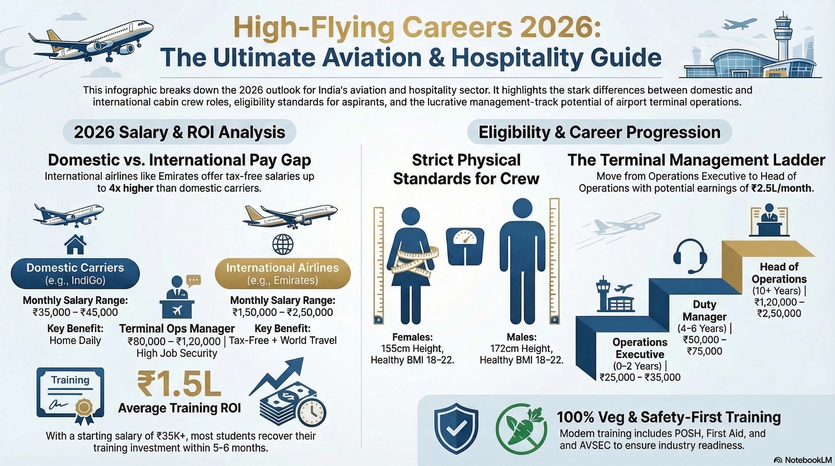 Airport Terminal Operations Course Details 2026: Syllabus, Career Scope & Salary Guide - Wings Institute Ground Staff guide